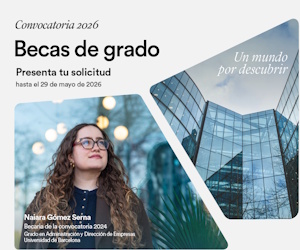 imagen Becas de Grado 2026 de la Caixa