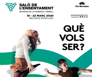 imagen El Saló de L`Ensenyament 2020 reúne en Barcelona la mayor oferta de estudios universitarios y de FP